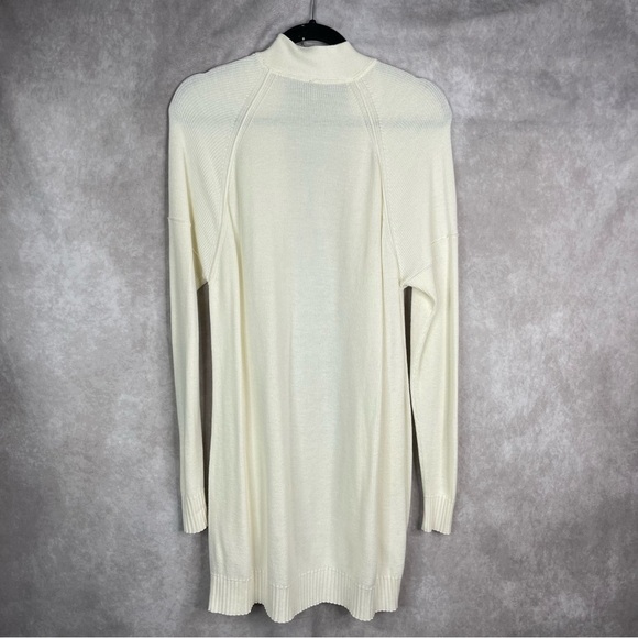 Sweaty Betty  Embrace Cashmere Blend Long Line Cardigan In Ivory Women's Sz S - Picture 4 of 8